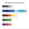 tank top color chart - Kill Tony Shop